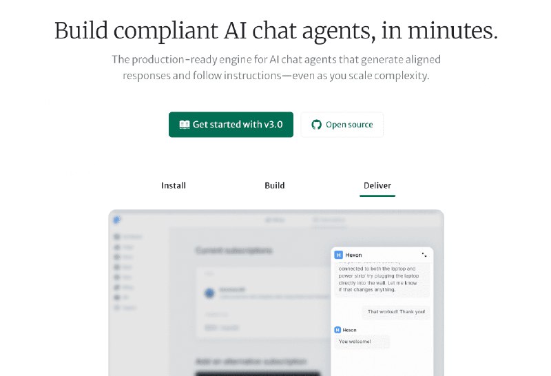 👉 名称：parlant🤖 类型：🎯项目👏 介绍：parlant 项目是一个针对 LLM 智能体的框架，旨在实现对智能体行为的精确控制，使其适用于现实世界的应用场景