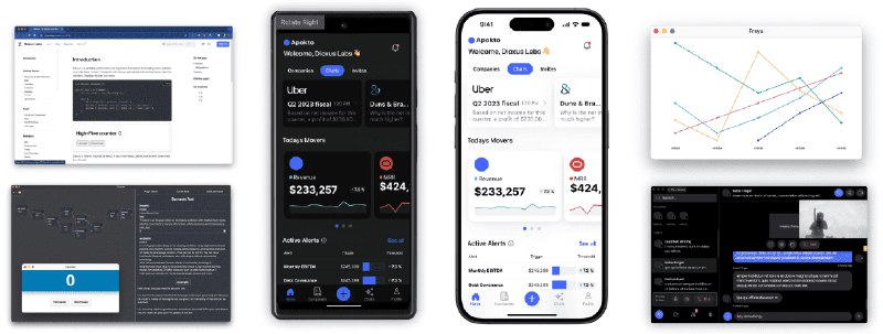 👉 名称：dioxus🤖 类型：🎯项目👏 介绍：一个 Rust 全栈应用框架，支持 Web、桌面、移动和更多平台的开发：