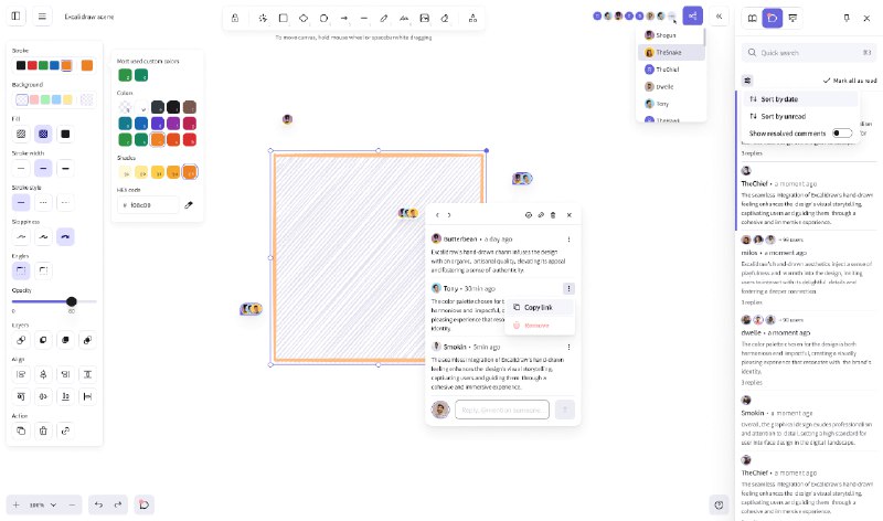 #开源 #在线工具🪧 Excalidraw - 一个开源的手绘风格白板工具🌐 在线使用Excalidraw 声名在外，目前已超 100k Star！它是一个基于无限画布的在线白板，可以通过拖拽的方式制作手绘风格的流程图、思维导图、甘特图、架构图、线框图、UML图等...↗️ 相关工具▫️支持中文手写和多画布的 Excalidraw▫️Excalidraw-Claymate - 可以为 Excalidraw 创建定格动画和幻灯片📮投稿    📢频道    💬群聊    🔎索引