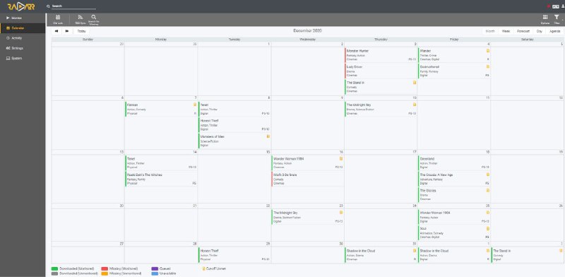 #软件 #工具 #开源📽 Radarr - 专为 Usenet/BitTorrent 用户设计的电影管理器▎软件功能：电影管理器▎软件平台：#Windows #macOS #Linux▎软件介绍：一个开源电影管理软件，专为 Usenet 和 BitTorrent 用户设计