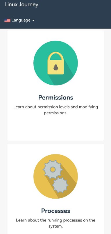 Linux Journey-Linux 学习教程一个帮助用户学习 Linux 操作系统的免费在线平台