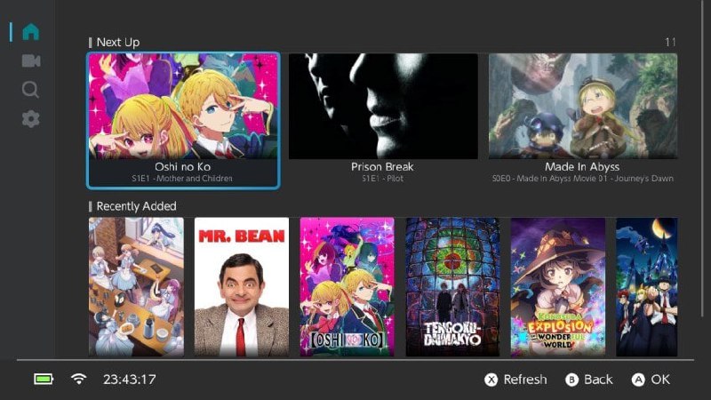 #Jellyfin #开源 #客户端 Switchfin 第三方 Jellyfin 客户端，采用原生 UI 界面设计，支持电影、连续剧等媒体项目的播放和转码，支持 Webdav/Apache/Nginx/FTP 远程文件浏览，支持多种视频、音频、字幕和编码，适用于 PC/PS4/Nintendo Switch 设备，免费开源